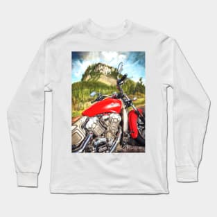 Red Indian Summer Long Sleeve T-Shirt